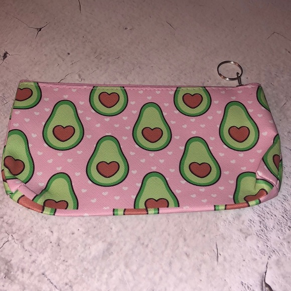 Avocado Heart Make Up Bag, NWOT - Picture 1 of 5